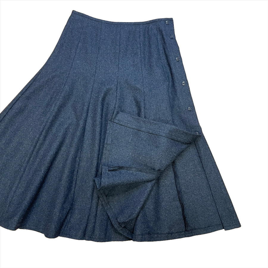 Kenzo Paris Vintage Designer Wool Skirt Tops Public Butter 