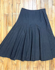 Kenzo Paris Vintage Designer Wool Skirt Tops Public Butter