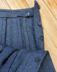 Kenzo Paris Vintage Designer Wool Skirt Tops Public Butter