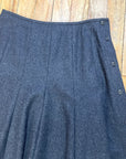 Kenzo Paris Vintage Designer Wool Skirt Tops Public Butter