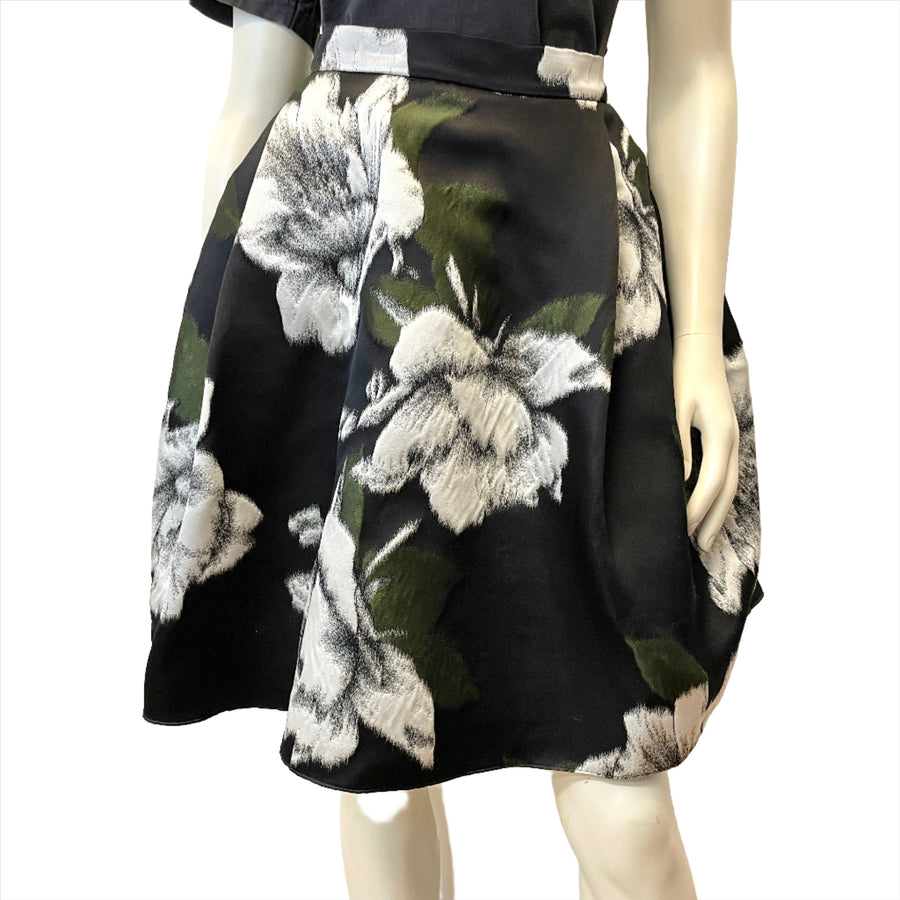 @Lanvin Vintage Designer Moody Floral Skirt Size Tops Public Butter 