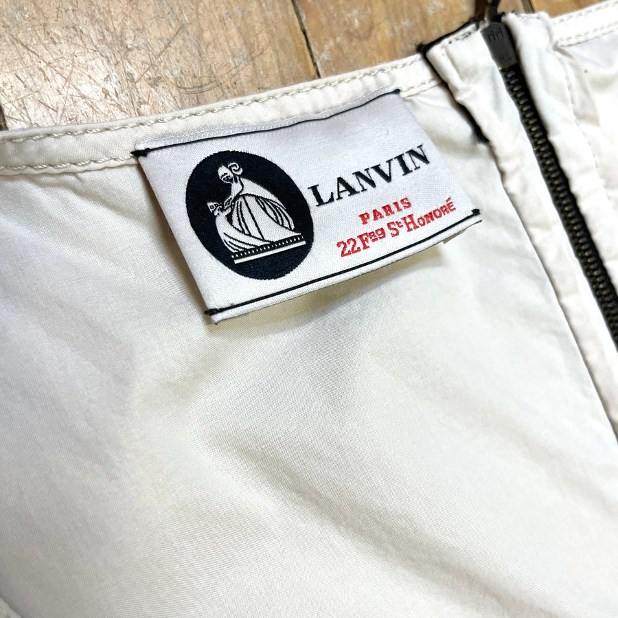 @Lanvin Vintage Designer Sack Dress Tops Public Butter 
