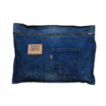 Levi's Orange Tab Made in Canada Vintage Denim Zippered Pouch Accessories Public Butter 