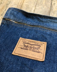 Levi's Orange Tab Made in Canada Vintage Denim Zippered Pouch Accessories Public Butter