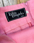 @Lolita Lempicka Vintage Designer Linen Suit Tops Public Butter