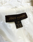 @Louis Vuitton Vintage Designer Flocked Cropped Jacket Tops Public Butter