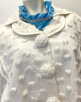 @Louis Vuitton Vintage Designer Flocked Cropped Jacket Tops Public Butter