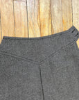 Made In France Vintage Miss Dior Wool Skirt 24" Waist Tops Black Market Toronto