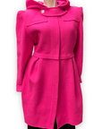 Marc by Marc Jacobs Hot Pink Hooded Coat Jackets & Coats Public Butter