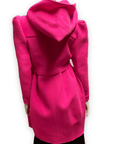 Marc by Marc Jacobs Hot Pink Hooded Coat Jackets & Coats Public Butter