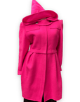 Marc by Marc Jacobs Hot Pink Hooded Coat Jackets & Coats Public Butter