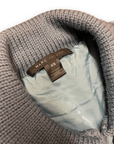 Marc Jacobs Steel Blue Wool Sweater Jacket with Pumpernickel Buttons Size XS Jackets & Coats Public Butter
