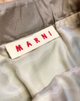 Marni Fall '09 Vintage Designer Embroidered Floral Skirt Size 30" Bottoms Public Butter