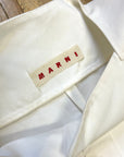 @Marni Vintage Designer Starchy Peplum Top Size Tops Public Butter