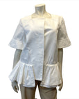 @Marni Vintage Designer Starchy Peplum Top Size Tops Public Butter