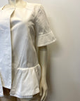 @Marni Vintage Designer Starchy Peplum Top Size Tops Public Butter
