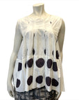 @Marni Vintage Polkadot Designer Summer Top Size Tops Public Butter