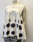 @Marni Vintage Polkadot Designer Summer Top Size Tops Public Butter