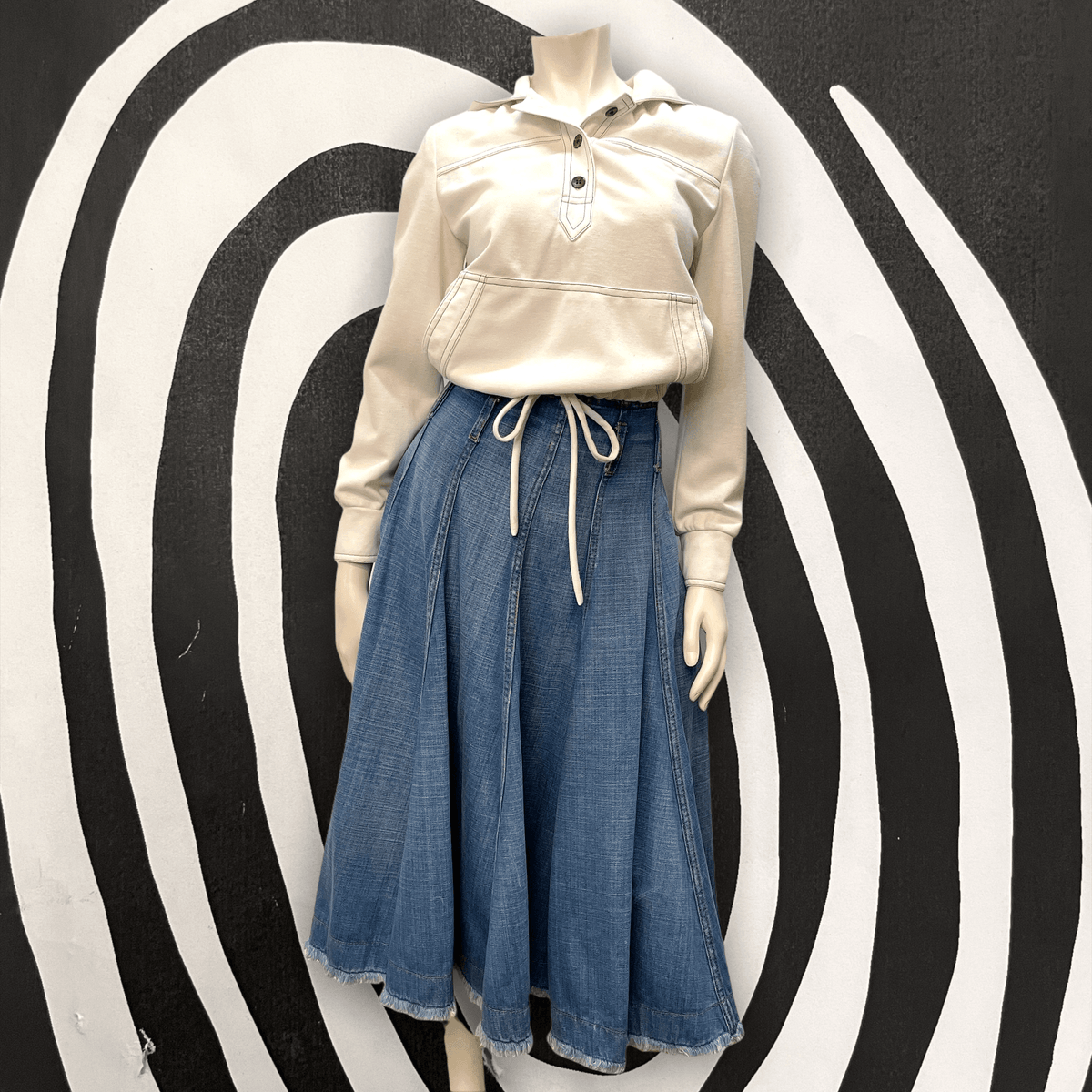 Vintage sale denim skirt