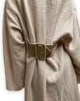 MM6 Maison Margiela Vintage Designer Hi-Low Top with Belt Jackets & Coats Public Butter