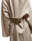 MM6 Maison Margiela Vintage Designer Hi-Low Top with Belt Jackets & Coats Public Butter
