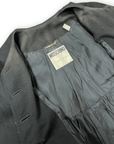 Moschino Couture! Black Wool Tiered Party Coat with Bauble Buttons Made in Italy Size M Jackets & Coats Public Butter