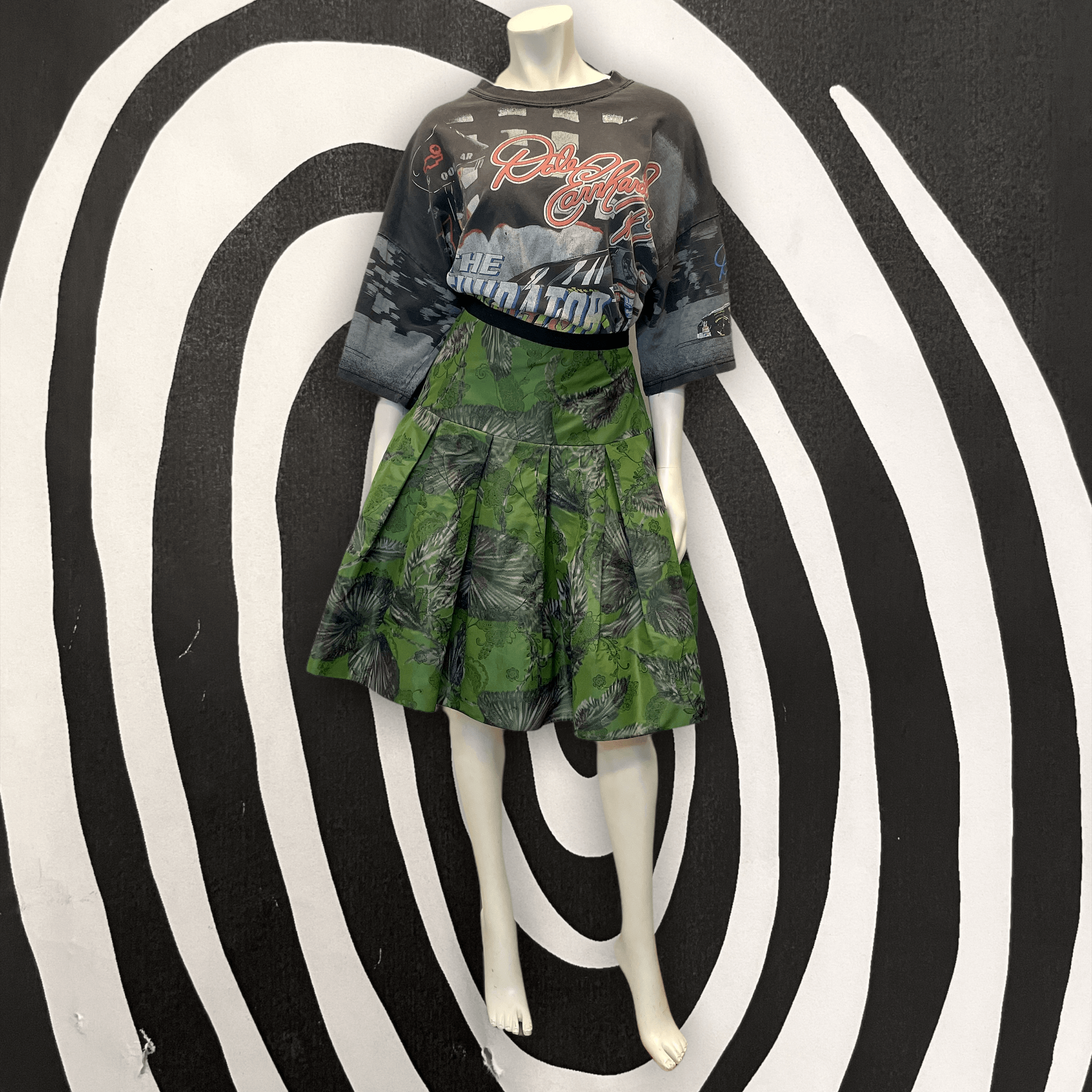 Oscar de la Renta Fall 08 Vintage Designer Skirt Made in USA Size