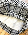 @Oscar de la Renta Vintage Designer Tweed Skirt Size Tops Public Butter