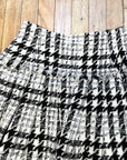 @Oscar de la Renta Vintage Designer Tweed Skirt Size Tops Public Butter
