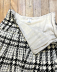 @Oscar de la Renta Vintage Designer Tweed Skirt Size Tops Public Butter