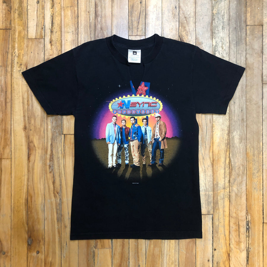 RARE 2001 NSync Pop Odyssey Vintage Winterland Graphic T-Shirt Size Small T-Shirts Public Butter 