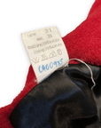 Sonia Rykiel Fluffy Red Alpaca Blend Robe Style Coat Made in France Size M Jackets & Coats Public Butter