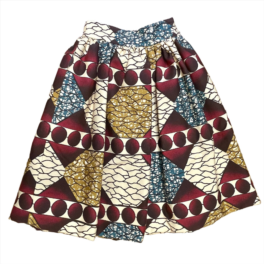 @Stella Jean Vintage F/W '14 Designer Skirt with Pockets Made in Italy 28
