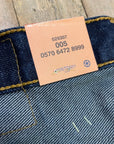 Vintage 1999 Deadstock Levi's Dark Wash 501s Made in Canada 30" Waist Bottoms Public Butter