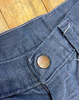 Vintage 60s/70s Soft Denim Wrangler Bell Bottoms Made in USA 31" Waist Bottoms Public Butter