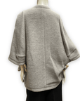 Vintage Chloe Designer Grey Capelet with Toggles Size L Jackets & Coats Public Butter
