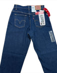 Vintage Deadstock Dark Wash Levi's Stretch Relaxed Fit 550s Made in Canada 29" Waist Bottoms Public Butter