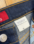 Vintage Deadstock Dark Wash Levi's Stretch Relaxed Fit 550s Made in Canada 29" Waist Bottoms Public Butter