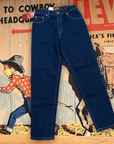 Vintage Deadstock Dark Wash Levi's Stretch Relaxed Fit 550s Made in Canada 29" Waist Bottoms Public Butter