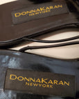Vintage Donna Karan DKNY Black Strappy Flat Sandals Made in Italy Size 6.5 Accessories Public Butter