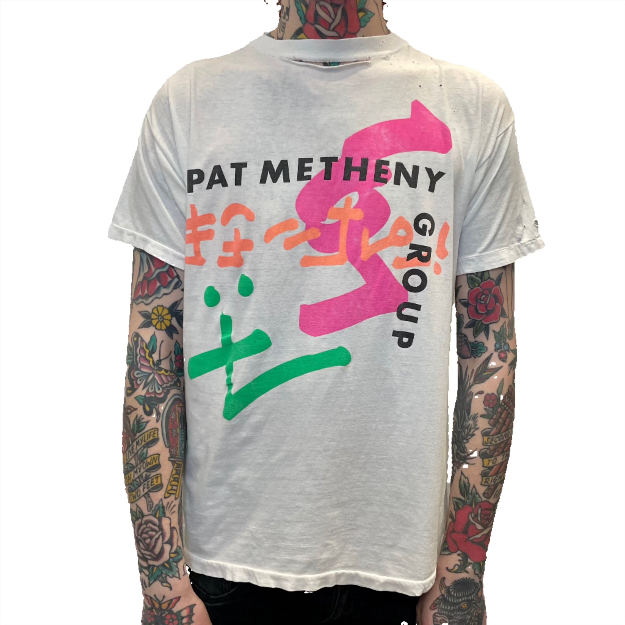 Vintage "Pat Metheny Group" Single Stitch Graphic T-Shirt Size Large T-Shirts Public Butter
