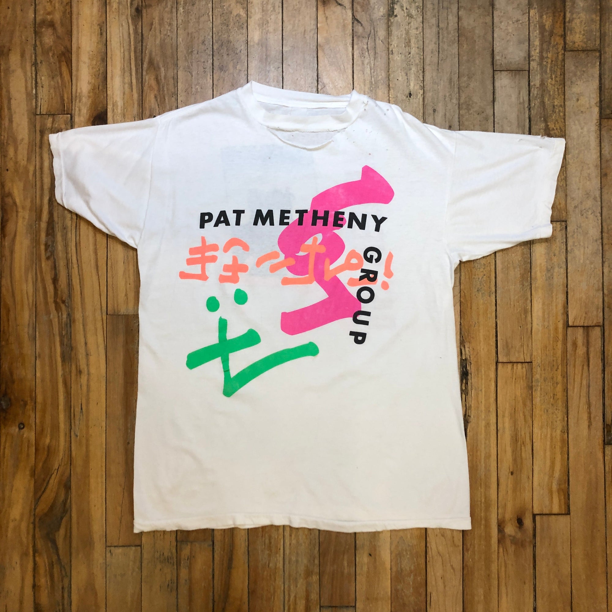 Vintage "Pat Metheny Group" Single Stitch Graphic T-Shirt Size Large T-Shirts Public Butter