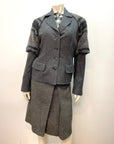 Vintage Philosophy Di Alberta Ferretti Designer Wool Blend Women's Blazer Size S Tops Black Market Toronto