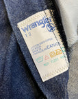 Vintage Wrangler Blue Bell Deadstock Made in Canada Front Pleat Jeans Bottoms Black Market Toronto