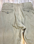 WWI Era Military Jodhpur Pants Waist 31" Bottoms Public Butter