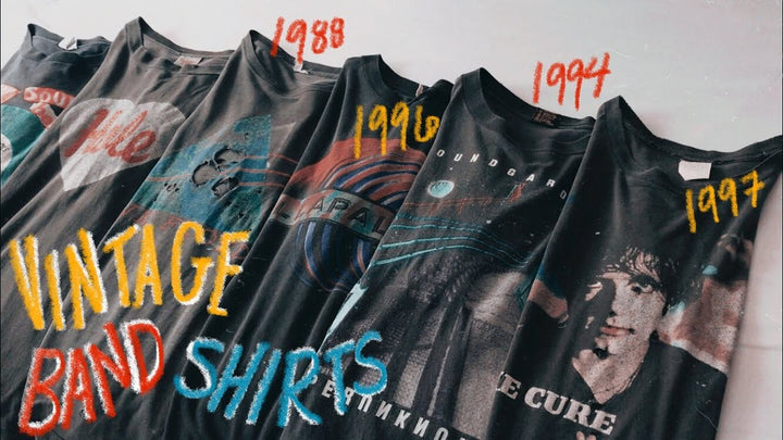 7 Must-Have Vintage Band T-Shirts in Your Wardrobe