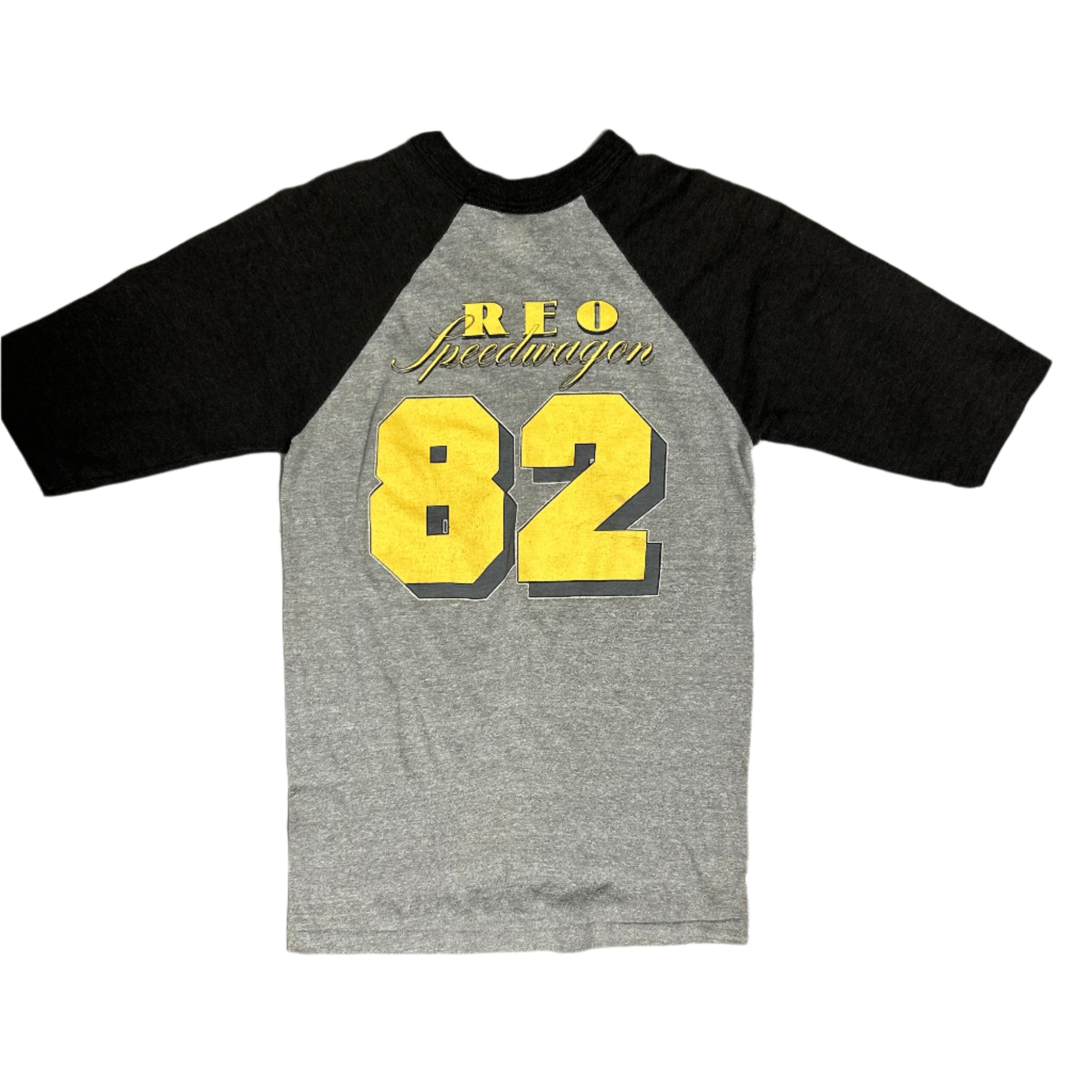 Vintage 80s REO Speedwagon Raglan Band T-Shirt