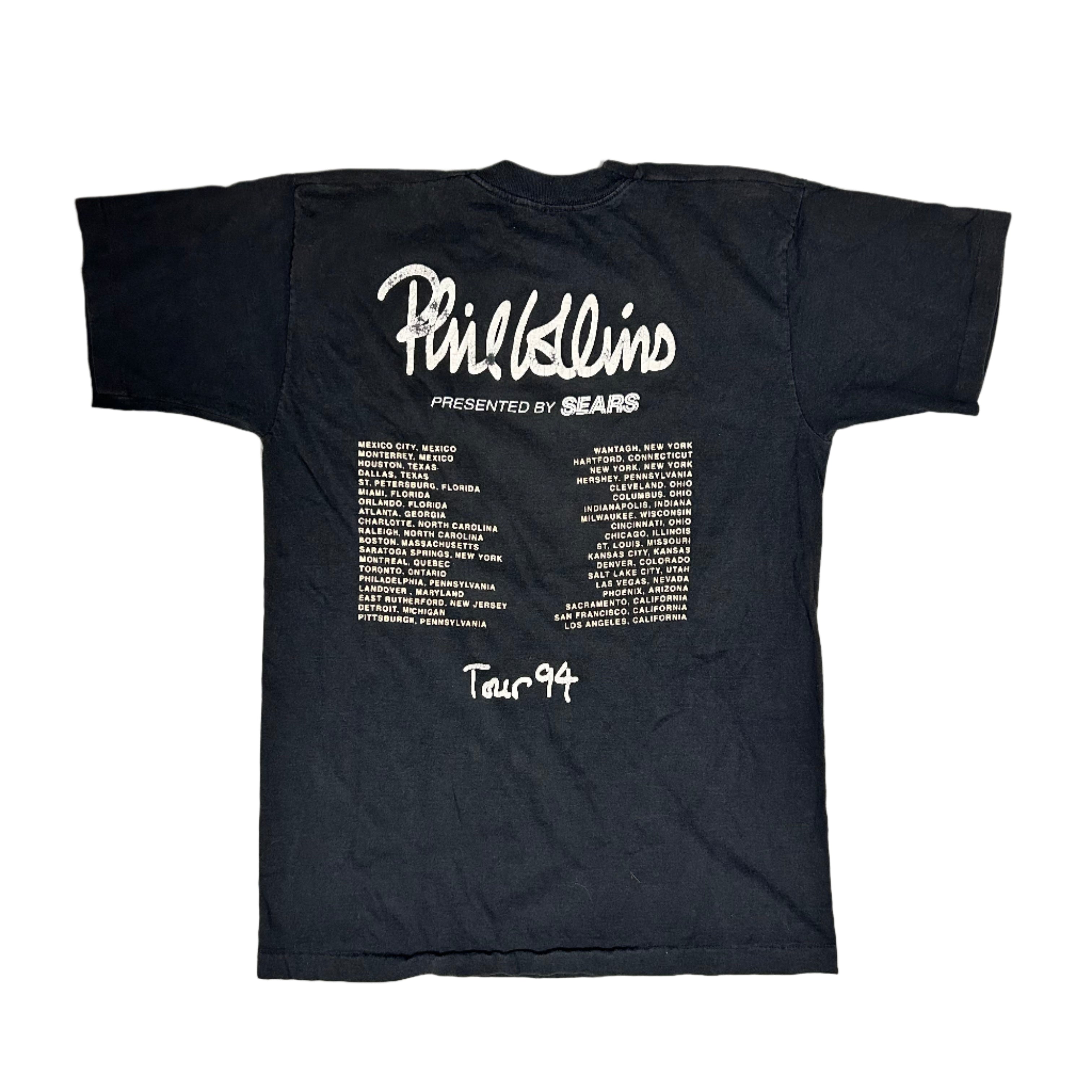 90s Vintage 1994 Phil Collins Tour Band T-Shirt