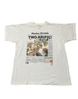Vintage 1995 Houston Rockets NBA 90s Front Page T-Shirt