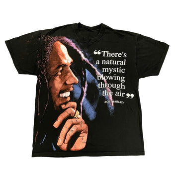 1995 Bob Marley Vintage Backstage Pass 90s Band T-Shirt by Backstage Pass T-Shirts Black Market Vintage 
